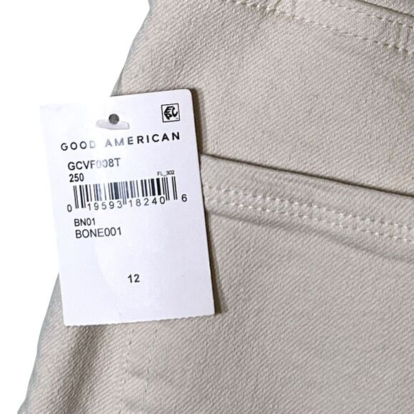 Good American Good Classic Jeans Womens 12 High Rise Stretch Denim 28 Inseam - Picture 8 of 9